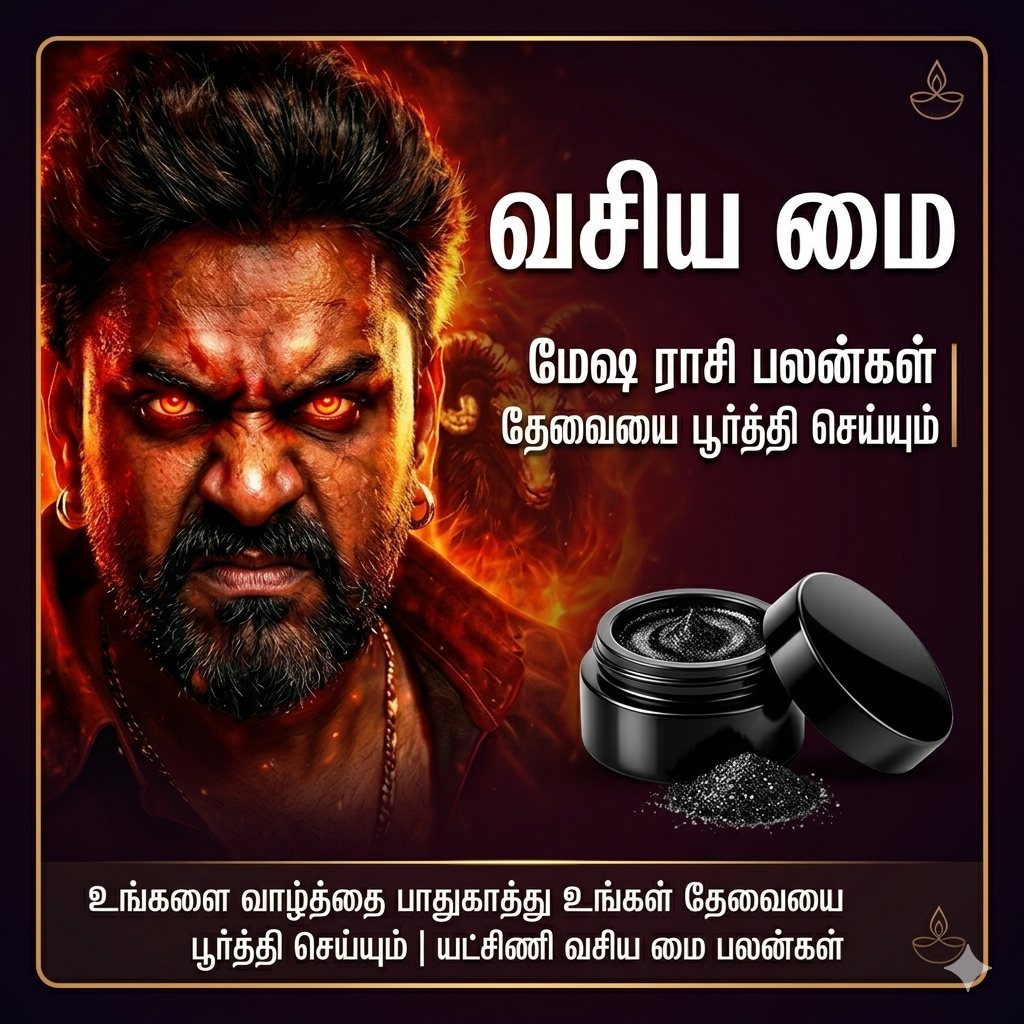 மேஷ ராசி யட்சிணி வசிய மை